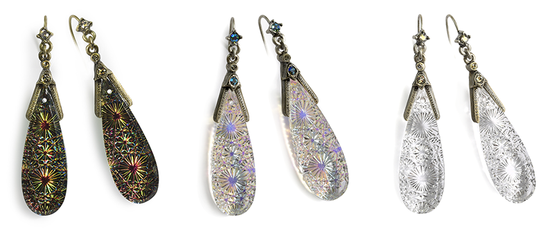 Three earrings by Sweet Romance